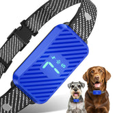 KJKZO bark collar front view for improved household peace during walks.
