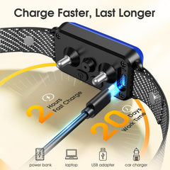 KJKZO smart safety feature image illustrates rest mode after multiple barks