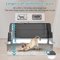 KMNSUN XXXL private-space promotes comfort for shy cats during use.