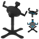 KMXASP elevated dog bowl stand with tilted platform improves feeding posture and comfort