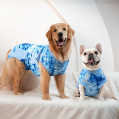 Knafe Recovery Suit easy potty access with Velcro closures for quick bathroom breaks.