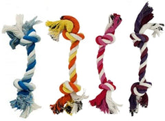 Knivel puppy rope toys set of four for small dogs, durable chew toys for training and play