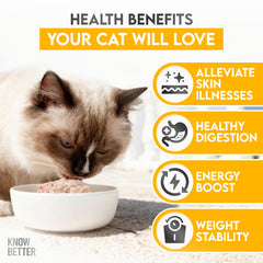Know Better Pet Food chicken premix mixing with water reveals easy homemade cat food