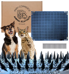 KNRV Commerce Scat Mats 10 pack protecting furniture from pets