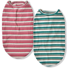 Knuffelen two-pack puppy tank tops packaging provides easy wardrobe options.