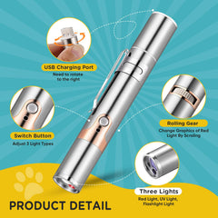 Koackl Cat Toy Pointer premium materials and safe design