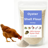 KorGourmetta oyster shell flour packaging showing moisture-resistant pouch for freshness.