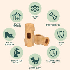 Kogven freeze-treat mold tray offers frozen rewards to keep dogs engaged.