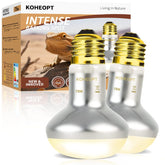KOHEOPT reptile heat lamp 75W package view for easy setup and reliable heating.