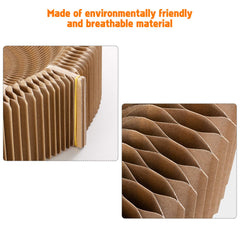Koimsec scratcher protecting furniture by offering dedicated scratching surface