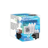 Koller Products XS filter cartridge front view shows compact size for small filters.
