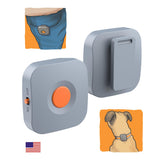 Kona Clip remote in pocket for hands-free training control during walks