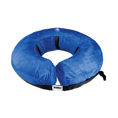 KONG Cloud Collar on a dog shows plush inflatable comfort for recovery.