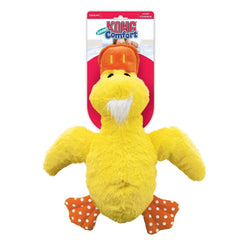 KONG Comfort Jumbo Duck XL squeaker inside boosts curious play