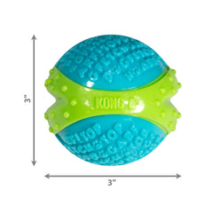 KONG CoreStrength Ball in independent play setup promotes self-entertainment for dogs.