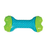 KONG CoreStrength Bone textured body demonstrates durable dental cleaning during chews.