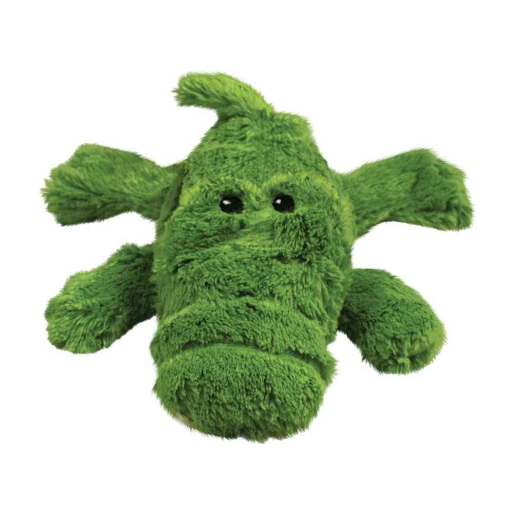 KONG Cozie Ali Alligator plush soft material for cozy indoor cuddling