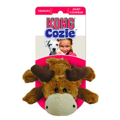 KONG Cozie Marvin Moose durable extra layer for soft chew sessions.