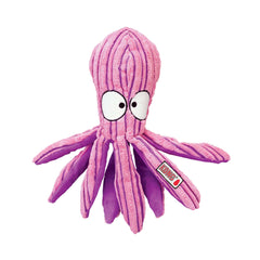 KONG Cuteseas Octopus corduroy plush offers cozy cuddling for dogs.