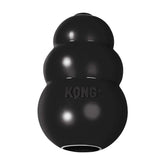 KONG Extreme black rubber dog toy durable for power chewers and long-lasting play