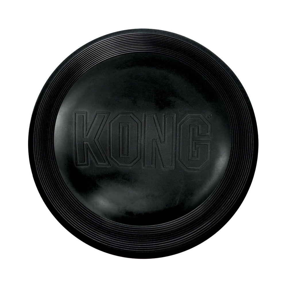 KONG Extreme Flyer disc front view for high-energy fetch and outdoor play