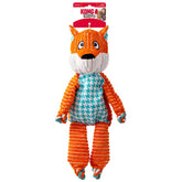 KONG Floppy Knots Fox XL image shows durable no-stuffing design for tough play
