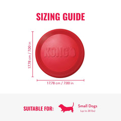 KONG Flyer outdoor play ideal for healthy exercise and active pets