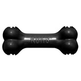 KONG Goodie Bone Extreme front view showing durable black rubber for tough chewers.