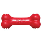 KONG Hueso Goodie rojo duradero para masticar y jugar con perros grandes