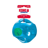 KONG Jumbler Ball exterior view highlights tough outer shell for indoor or outdoor play.
