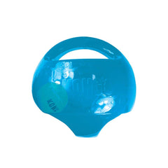 KONG Jumbler Ball in random color excites dogs during fetch.
