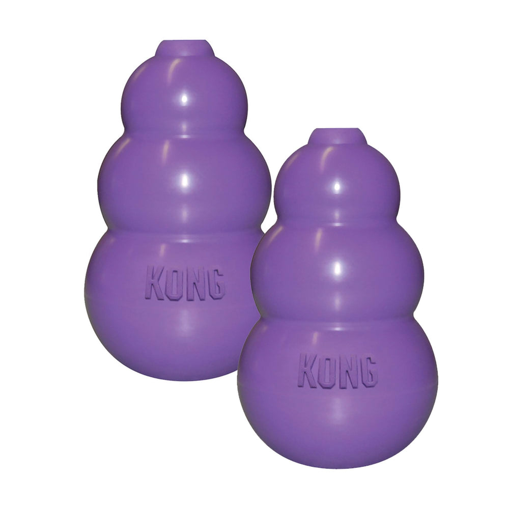 KONG Kitty Classic Cat Toy 2-pack offers versatile enrichment for curious cats.