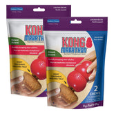 KONG Marathon package front shows a two-pack ideal for training sessions and playtime rewards.
