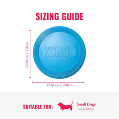 KONG Puppy Flyer rebound action highlights soft bounce for catch practice