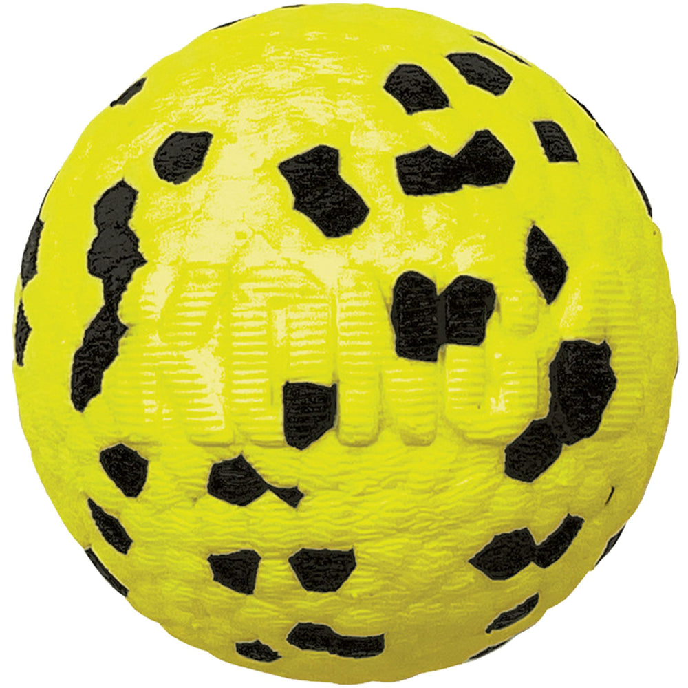 KONG Reflex Ball dog toy front view showing durable flexible bounce for active play