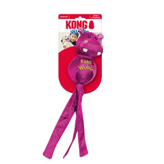 KONG Wubba Friends Ballistic dog toy squeaks and shakes for interactive play