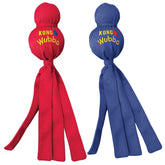 KONG Wubba tug-bounce close-up showing durable tug action