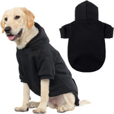KOOLTAIL Basic Dog Hoodie back view highlighting snug warmth