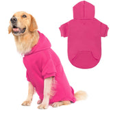 KOOLTAIL Basic dog hoodie front view shows warm, durable fabric for chilly walks