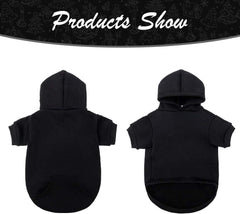 KOOLTAIL Basic Dog Hoodie leash hole close-up for walks