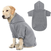 KOOLTAIL Basic Dog Hoodie leash hole for secure walks and easy control.