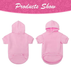KOOLTAIL Basic Dog Hoodie pocket-side view shows convenient storage for treats.