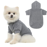 KOOLTAIL Basico Sudadera para Perro, frente, calor suave para paseos diarios.