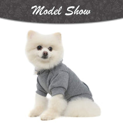 KOOLTAIL Basico Sudadera para Perro, interior suave, abrigo cálido para días fríos.