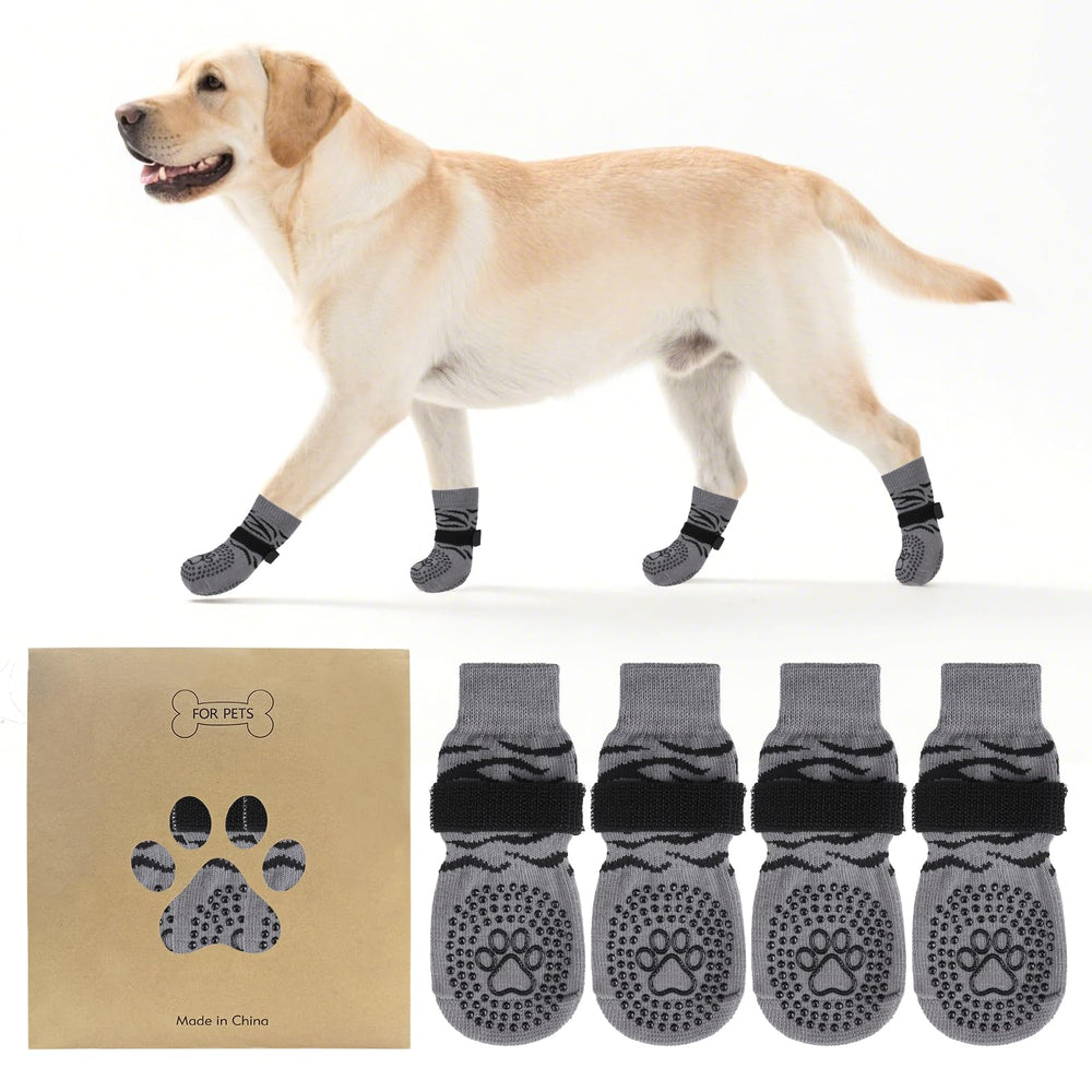 KOOLTAIL calcetines antideslizantes para perros con agarre en patitas.