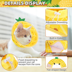 KOOLTAIL cat cone size guide showing S, M, L for most cats
