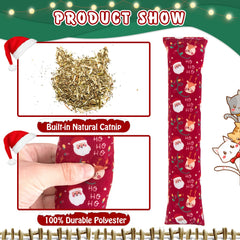 KOOLTAIL catnip toy pack side view shows soft polyester surface