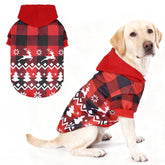 KOOLTAIL Christmas dog hoodie front view with festive design and cozy warmth for walks