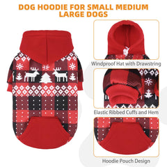 KOOLTAIL dog hoodie close-up of leash hole design for leash-ready walks.