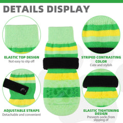 KOOLTAIL dog socks with double-sided grip offer extended wear and reliable traction